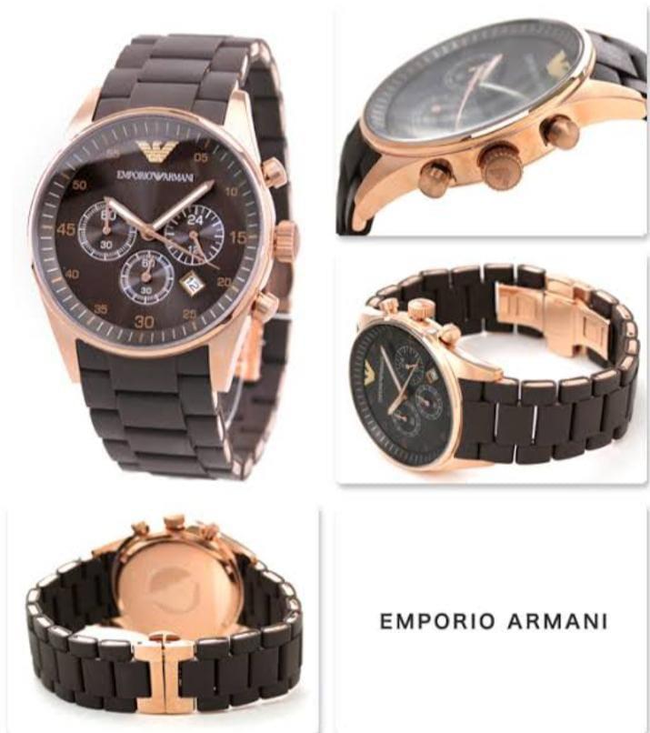 Men’s Stainless Steel Analog Watch – Round Dial, Textured Strap, 12-Hour Display